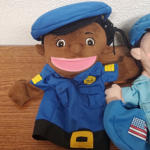 Plush Cloth Pretend Play 10" Hand Pupppets - Lot of 3 - Picture 5 of 10